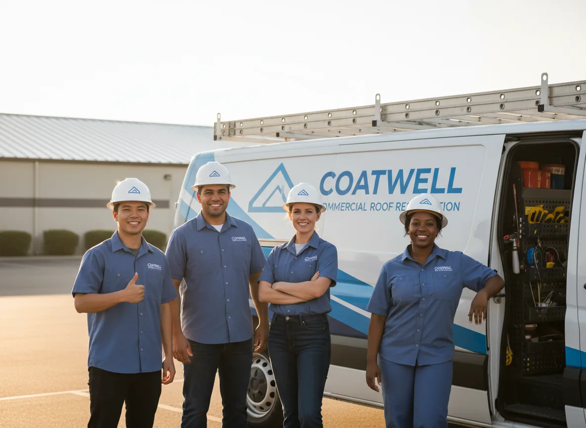 Commercial roof coating company in Guion, AR